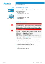 Preview for 28 page of Jäger Z80-M440.25 S5A Manual