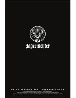 Preview for 8 page of Jägermeister SHOTMEISTER Owner'S Manual