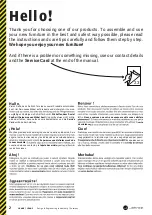 Preview for 2 page of Jahnke ASPEN SB 180 Manual