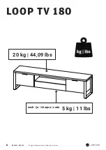 Preview for 6 page of Jahnke LOOP TV 180 88TV18 Assembly Instructions Manual