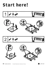 Preview for 10 page of Jahnke LOOP TV 180 88TV18 Assembly Instructions Manual