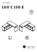 Preview for 1 page of Jahnke LUX C 150 E Manual