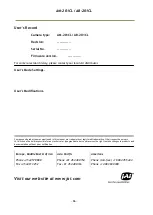 Предварительный просмотр 68 страницы JAI AB-201CL User Manual