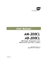 Preview for 1 page of JAI AM-200CL User Manual