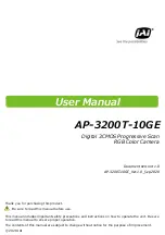 Предварительный просмотр 1 страницы JAI AP-3200T-10GE User Manual