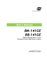 JAI BB-141GE User Manual preview