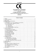 Предварительный просмотр 2 страницы JAI CV-A50 IR Operation Manual