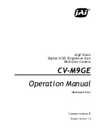 JAI CV-M9 GE Operation Manual preview