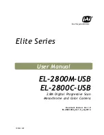 JAI EL-2800C-USB User Manual preview