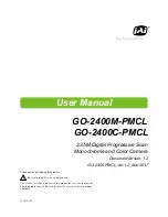 JAI GO-2400C-PMCL User Manual preview