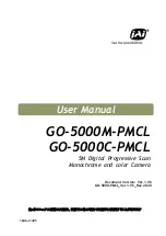 JAI GO-5000C-PMCL User Manual предпросмотр