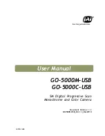 JAI GO-5000C-USB User Manual preview