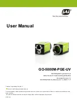 Предварительный просмотр 1 страницы JAI GO-5000M-PGE-UV User Manual