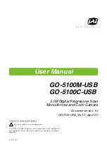 JAI GO-5100C-USB User Manual preview