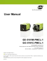 Preview for 1 page of JAI GO-5101M-PMCL-1 User Manual