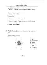 Preview for 12 page of JAI JAI-M1000K Operation Manual