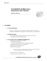 Preview for 13 page of JAI Pulnix TS-2030EN Series User Manual