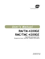 Preview for 1 page of JAI RM-4200GE User Manual