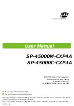 JAI SP-45000M-CXP4A User Manual предпросмотр