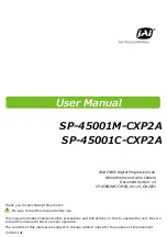 Предварительный просмотр 1 страницы JAI SP-45001C-CXP2A User Manual