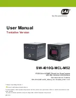 Preview for 1 page of JAI SW-4010Q-MCL-M52 User Manual