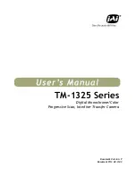 Preview for 1 page of JAI TM-1325 Series User Manual