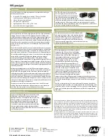 Предварительный просмотр 2 страницы JAI Vis-300/400 Brochure