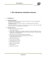 Preview for 13 page of JAI VIS-CAM System Installation Manual