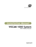 JAI VISCAM 1000 System Installation Manual preview