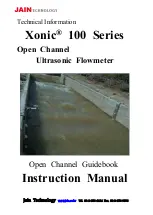 Jain Technology Xonic 100 Series Instruction Manual предпросмотр