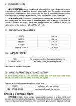 Preview for 3 page of jakar ARM WRESTLER Operator'S Manual