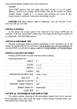 Preview for 4 page of jakar ARM WRESTLER Operator'S Manual