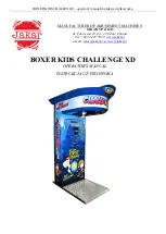 jakar BOXER KIDS CHALLENGE XD Operator'S Manual preview