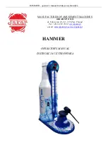 Предварительный просмотр 1 страницы jakar HAMMER Operator'S Manual