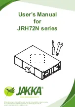 Jakka JRH72N Series User Manual preview