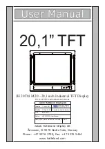 Preview for 1 page of JAKOB HATTELAND JH 20T01 M20 User Manual