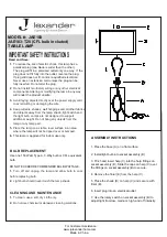 JALEXANDER JAE183 Manual preview