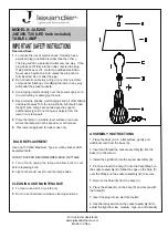 JALEXANDER JAE285 Quick Start Manual preview