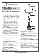 Предварительный просмотр 2 страницы JALEXANDER JAE285 Quick Start Manual