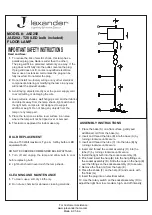 JALEXANDER JAE292 Quick Manual preview