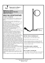 Предварительный просмотр 2 страницы JALEXANDER JAE318 Assembly Instructions