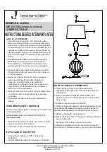 Предварительный просмотр 2 страницы JALEXANDER JAE323 Instructions