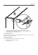 Предварительный просмотр 12 страницы Jalousie-Welt Pergola PRO Operations And Maintenance, Instructions Of Shipment, Unpacking And Installation