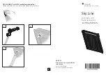 Jalousie Sky Line Assembly And Operating Instructions preview