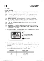 Preview for 37 page of JAM Trend CITYBLITZ CB050 Original Instructions Manual