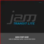 Предварительный просмотр 1 страницы Jam HX-HP400 Quick Start Manual