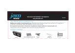 Preview for 1 page of Jam HX-P540 User Manual And Warranty Information