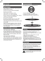 Preview for 4 page of Jam HX-TTP200WDA Instruction Manual