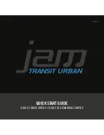 Jam Transit Urban Quick Start Manual preview