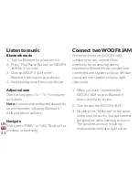 Предварительный просмотр 12 страницы Jam Woof it User Manual